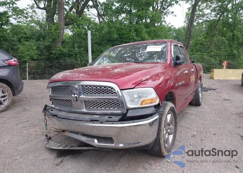 2012 Ram 1500 Slt z USA, uszkodzony, nr VIN 1C6RD7GPXCS222066